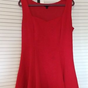 Cute red dress